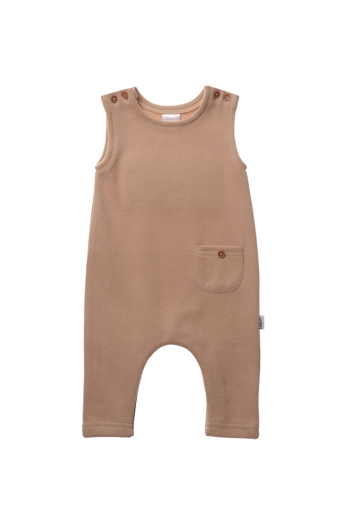 Rib-knit set in beige, 5-piece